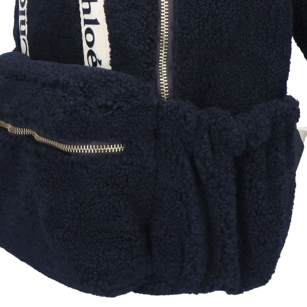 クロエ CHLOE リュックサック バックパック キッズ kids C20687 859 NAVY