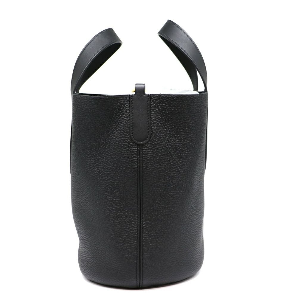 【リユース品】 エルメス HERMES バッグ ハンドバッグ インザループ23 ブラック/ゴールド金具 【お取り寄せ】