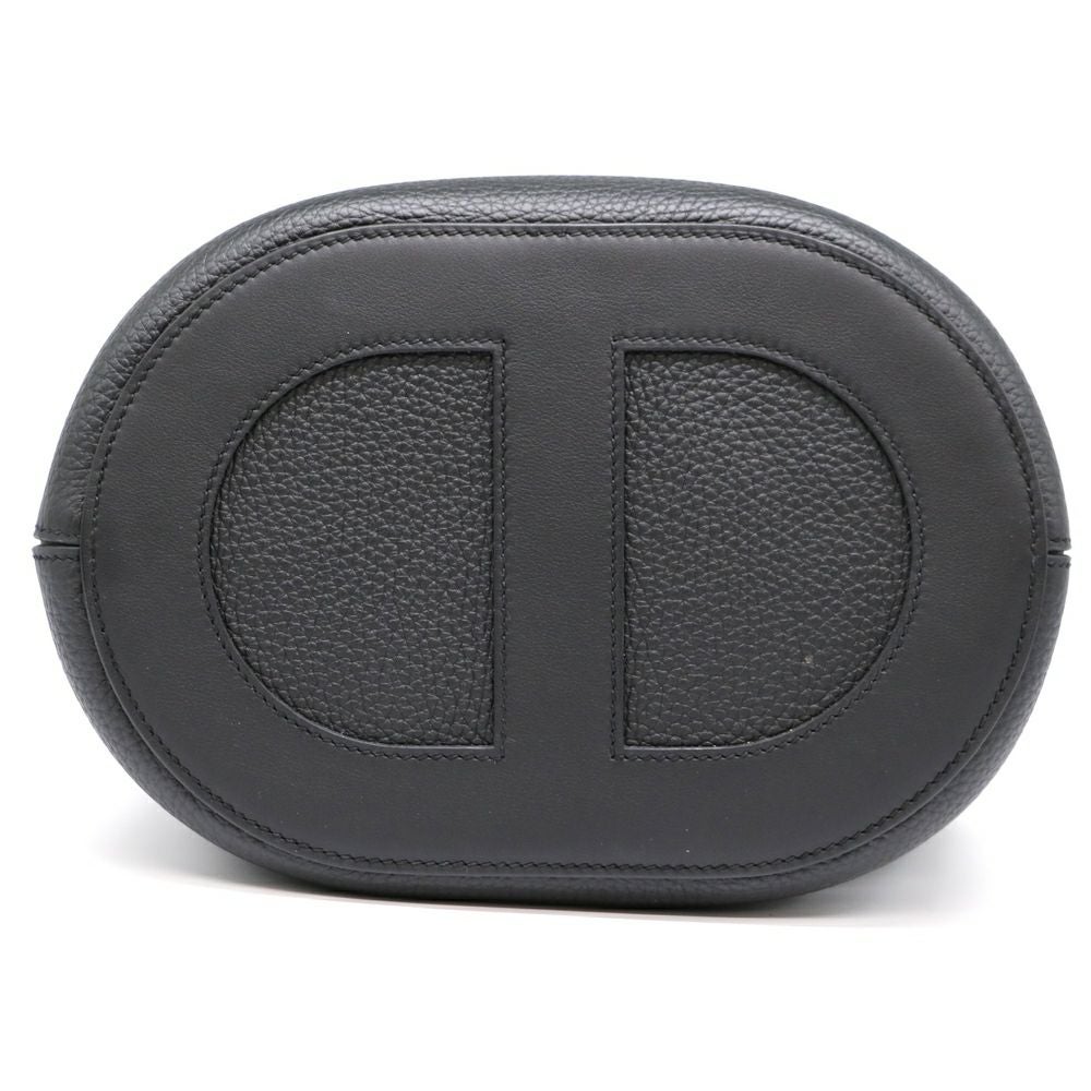 【リユース品】 エルメス HERMES バッグ ハンドバッグ インザループ23 ブラック/ゴールド金具 【お取り寄せ】