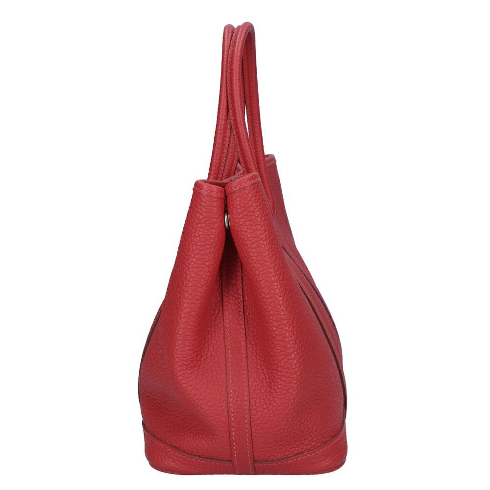 【リユース品】 エルメス HERMES バッグ ハンドバッグ ガーデンパーティTPM ルージュグレナ 【お取り寄せ】
