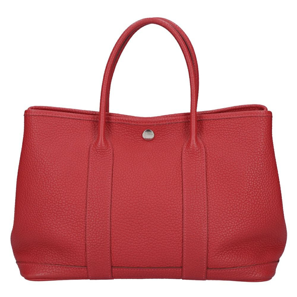 【リユース品】 エルメス HERMES バッグ ハンドバッグ ガーデンパーティTPM ルージュグレナ 【お取り寄せ】