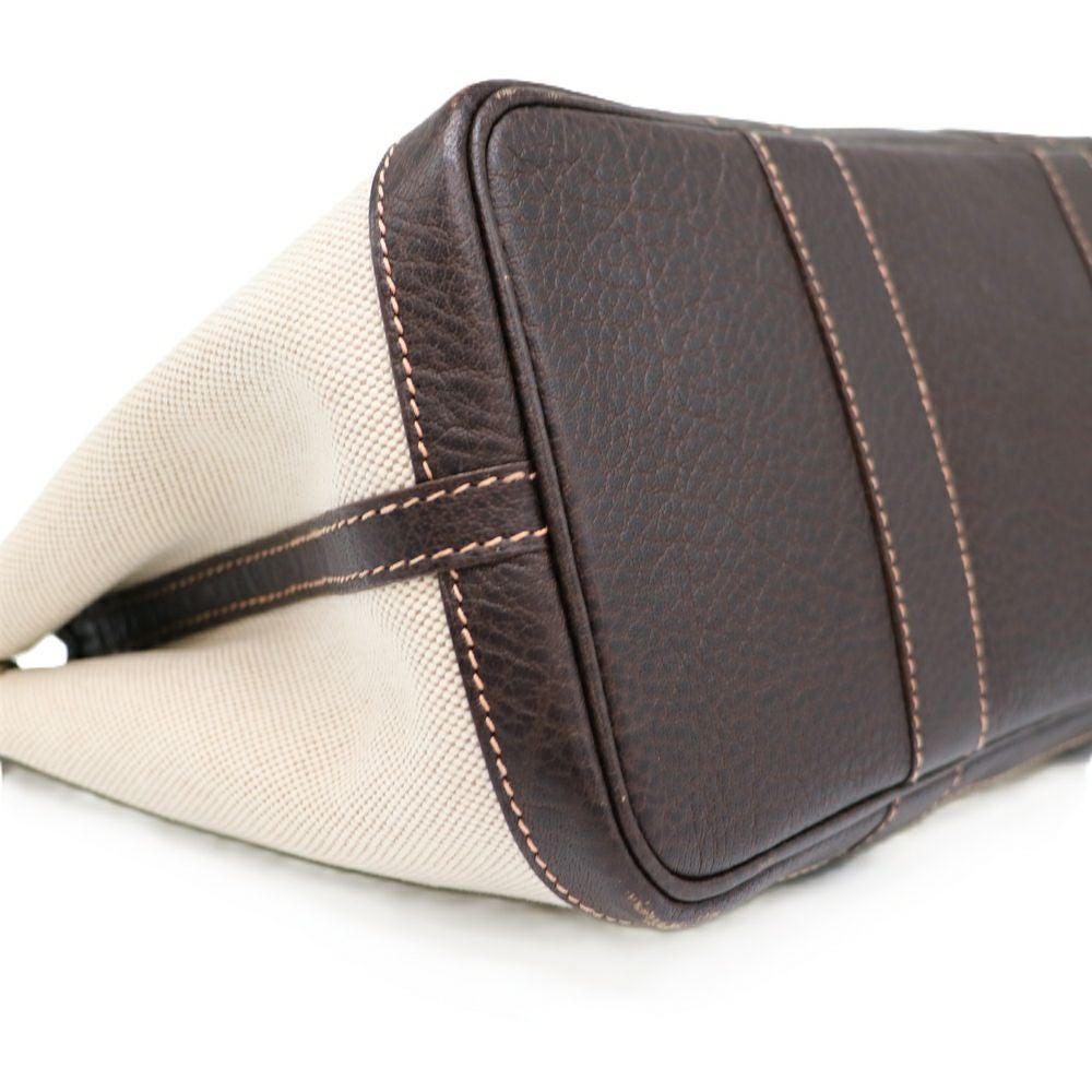 【リユース品】 エルメス HERMES バッグ ハンドバッグ ガーデンパーティTPM アイボリー系 【お取り寄せ】