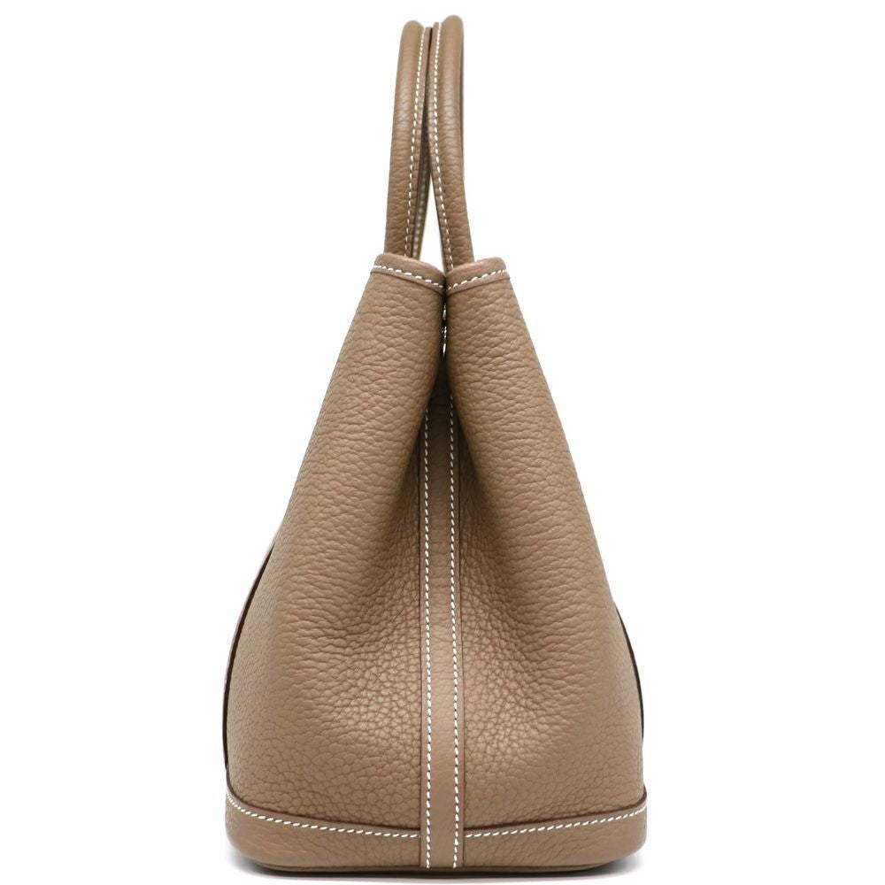 【リユース品】 エルメス HERMES バッグ ハンドバッグ ガーデンパーティPM エトゥープ 【お取り寄せ】