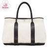 【リユース品】 エルメス HERMES バッグ ハンドバッグ ガーデンパーティPM アイボリー系 【お取り寄せ】
