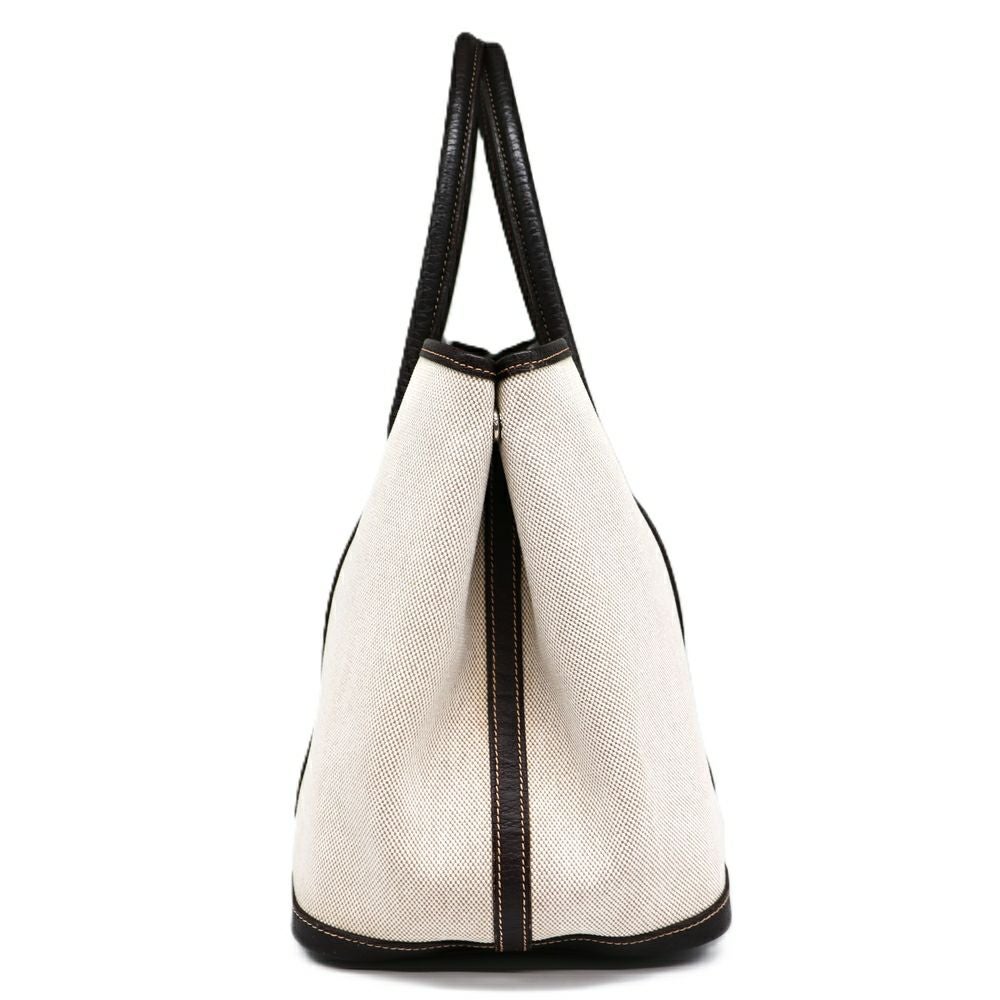 【リユース品】 エルメス HERMES バッグ ハンドバッグ ガーデンパーティPM アイボリー系 【お取り寄せ】