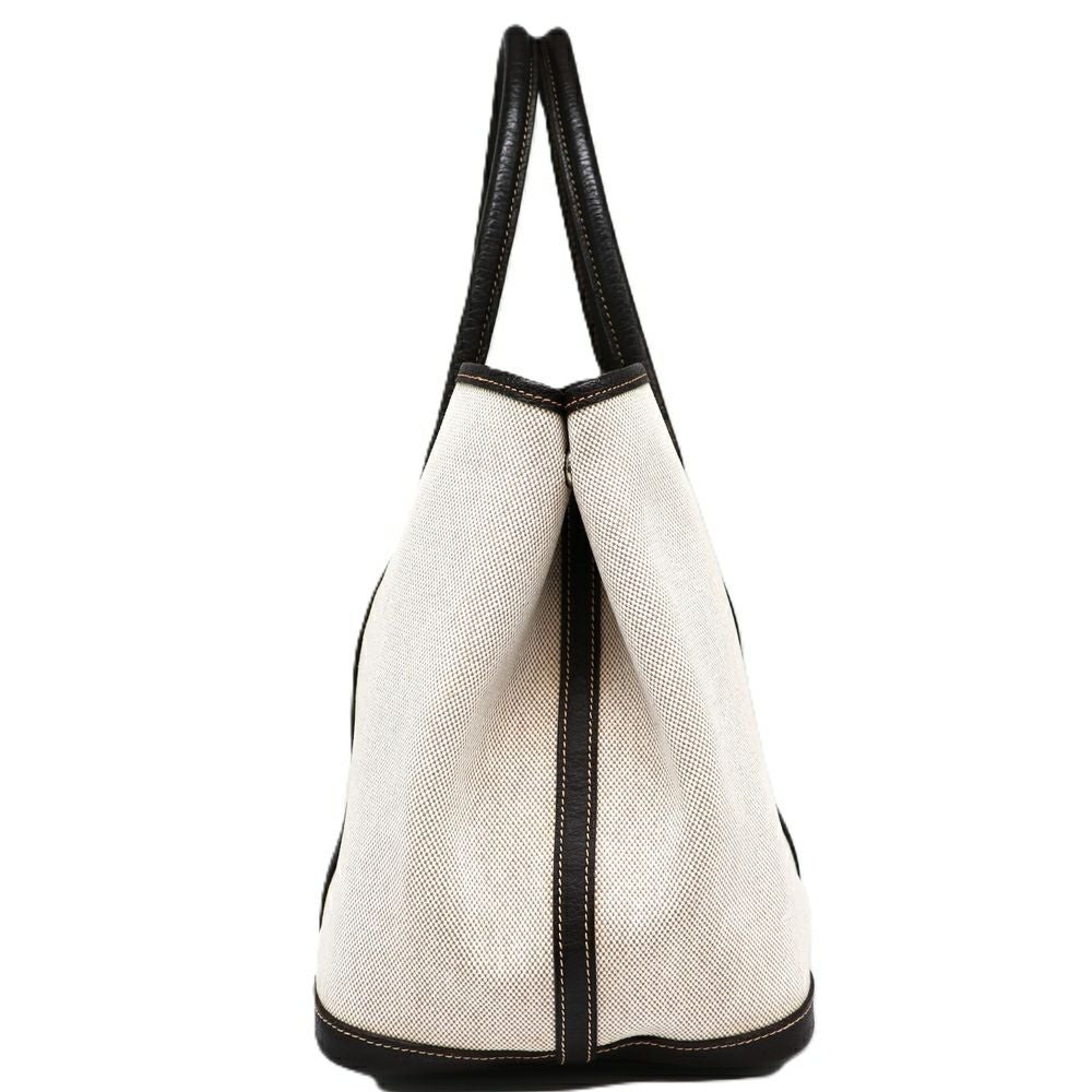 【リユース品】 エルメス HERMES バッグ ハンドバッグ ガーデンパーティPM アイボリー系 【お取り寄せ】