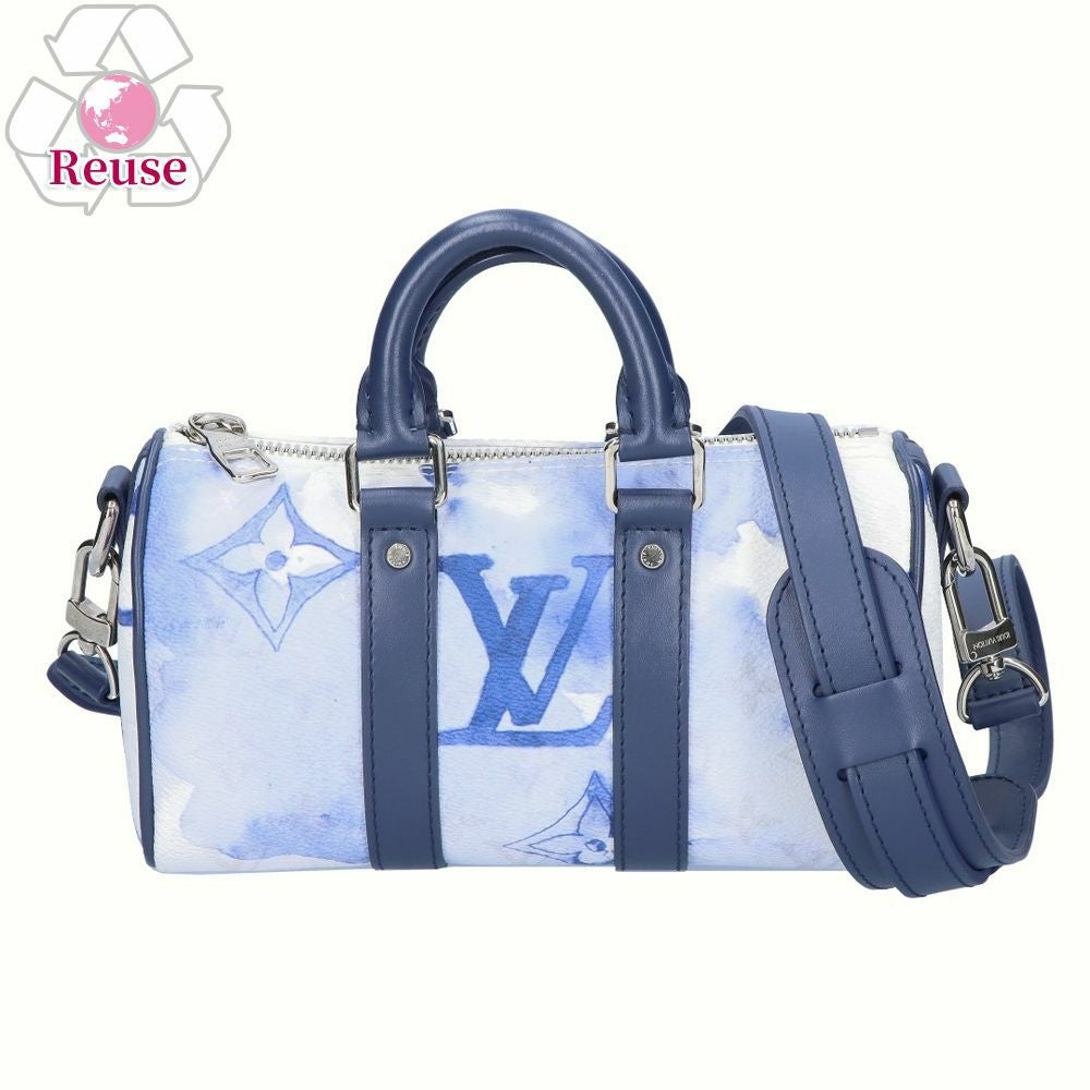 【リユース品】 ルイヴィトン LOUIS VUITTON バッグ 2WAYバッグ キーポルXS M45761 ブルー系 【お取り寄せ】