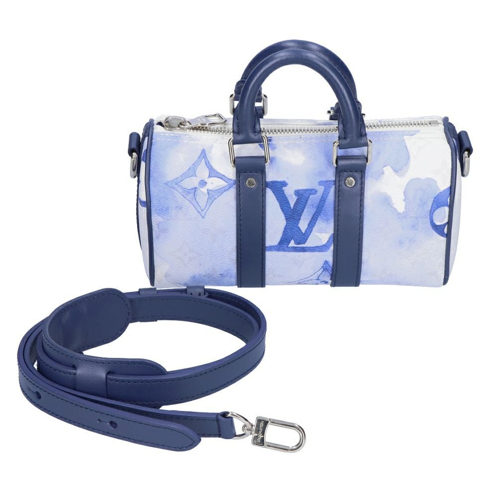 【リユース品】 ルイヴィトン LOUIS VUITTON バッグ 2WAYバッグ キーポルXS M45761 ブルー系 【お取り寄せ】