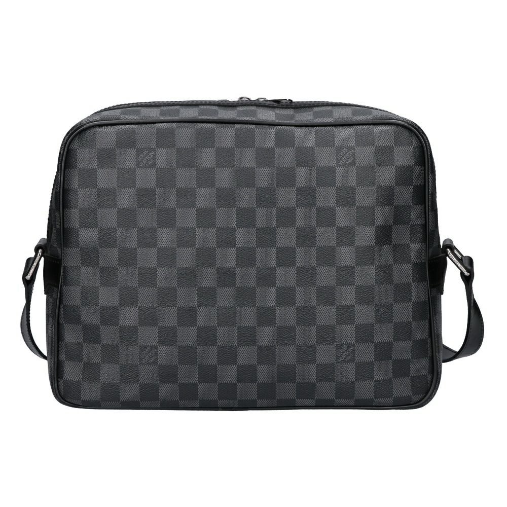 【リユース品】 ルイヴィトン LOUIS VUITTON バッグ ショルダーバッグ ダミエ グラフィット イオ N45252 グレー系 【お取り寄せ】