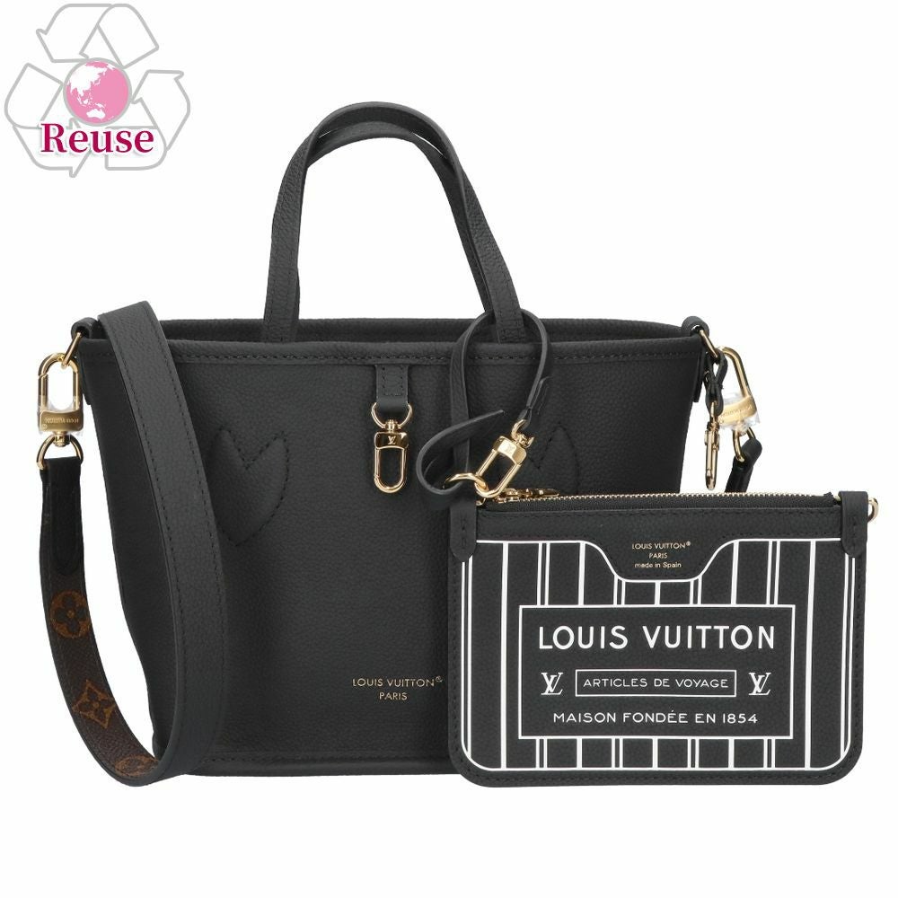 【リユース品】 ルイヴィトン LOUIS VUITTON バッグ 2WAYバッグ ネヴァーフル･インサイドアウト BB M12099 ブラック/ブラウン系 【お取り寄せ】