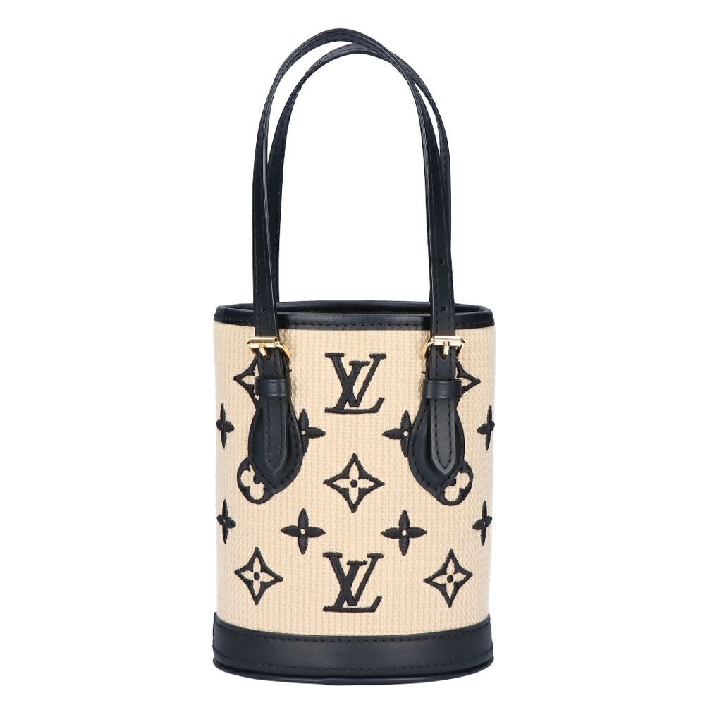 【リユース品】 ルイヴィトン LOUIS VUITTON バッグ 2WAYバッグ ナノバケット M82418 ベージュ系/ブラック 【お取り寄せ】