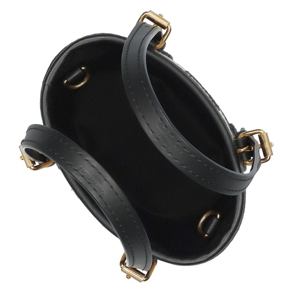 【リユース品】 ルイヴィトン LOUIS VUITTON バッグ 2WAYバッグ ナノバケット M82418 ベージュ系/ブラック 【お取り寄せ】