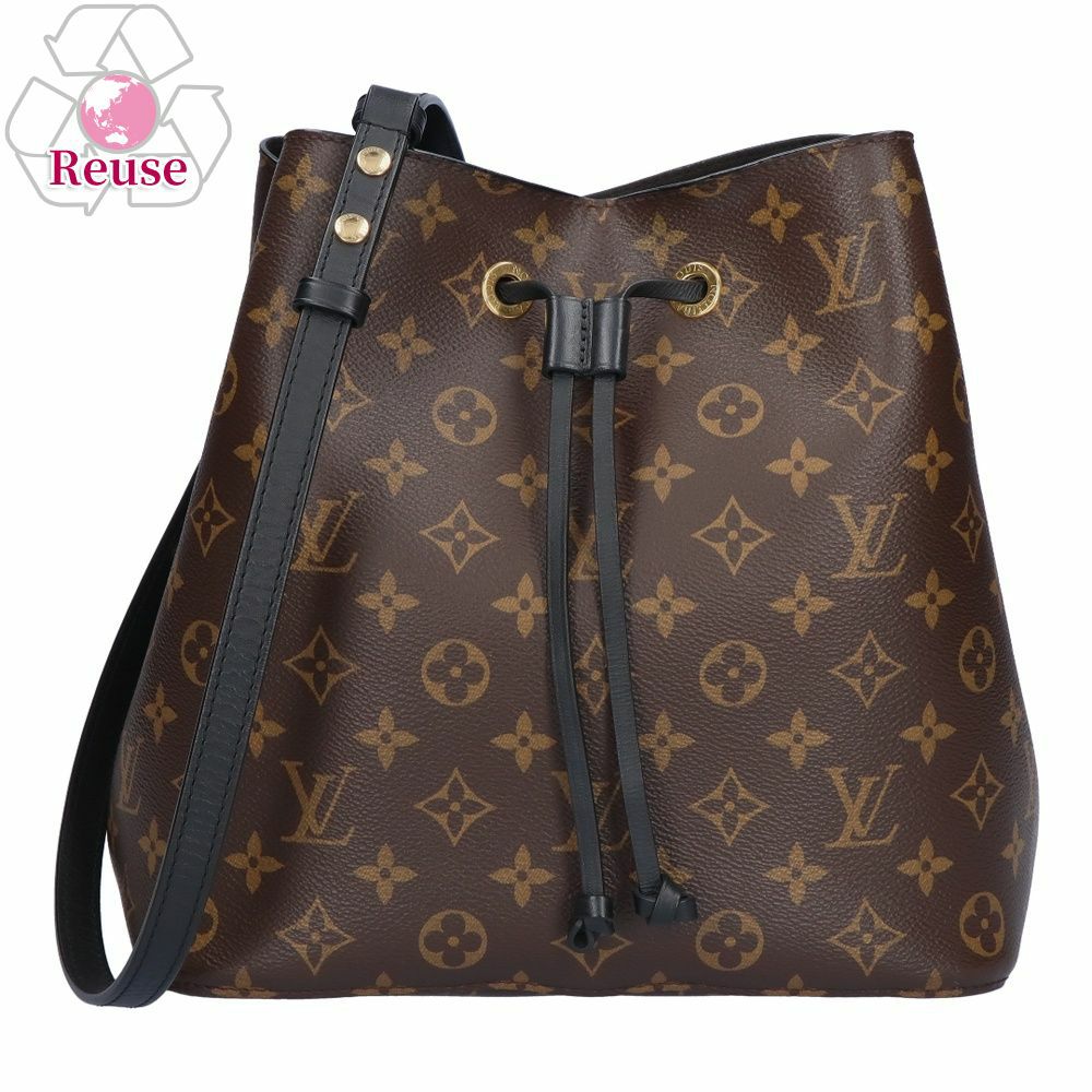 【リユース品】 ルイヴィトン LOUIS VUITTON バッグ ショルダーバッグ ネオノエ M44020 ブラウン系/ブラック 【お取り寄せ】