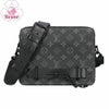 【リユース品】 ルイヴィトン LOUIS VUITTON バッグ ショルダーバッグ スティ―マメッセンジャー M45585 ブラック/ブラック金具 【お取り寄せ】