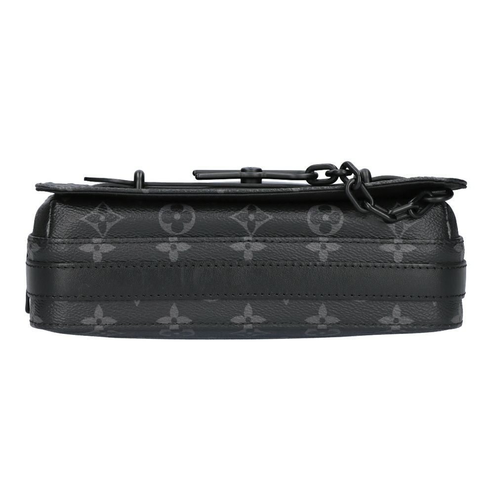 【リユース品】 ルイヴィトン LOUIS VUITTON バッグ ショルダーバッグ スティ―マメッセンジャー M45585 ブラック/ブラック金具 【お取り寄せ】