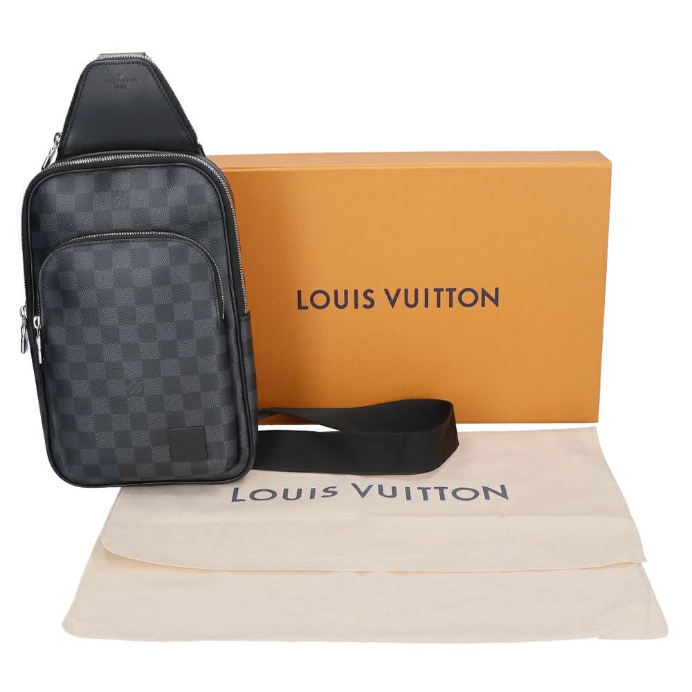 【リユース品】 ルイヴィトン LOUIS VUITTON バッグ ボディバッグ アヴェニュー・スリングバッグ N41719 ブラック系 【お取り寄せ】