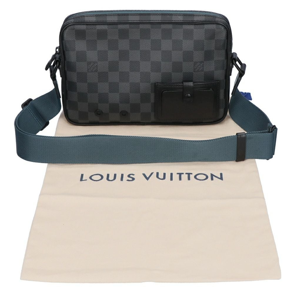 【リユース品】 ルイヴィトン LOUIS VUITTON バッグ ショルダーバッグ アルファ・メッセンジャー N40188 ブラック系/グレー系 【お取り寄せ】
