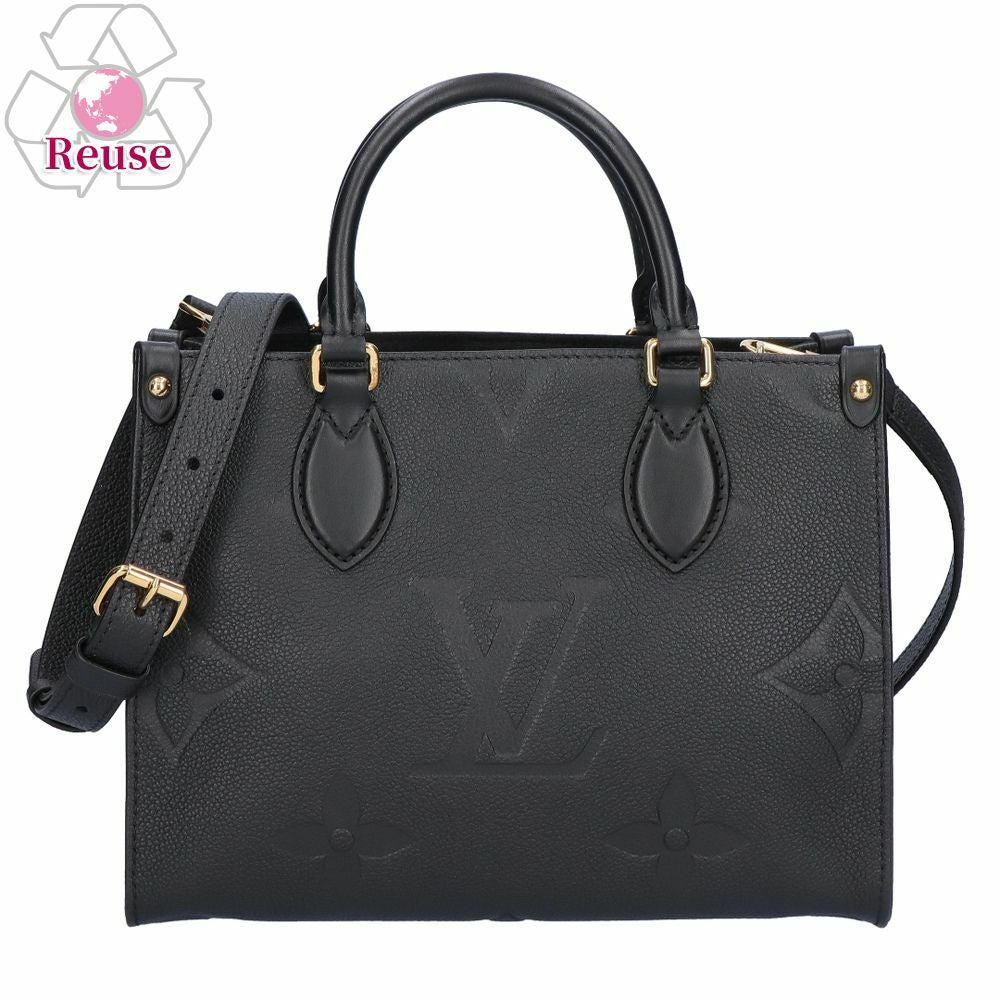 【リユース品】 ルイヴィトン LOUIS VUITTON バッグ 2WAYバッグ オンザゴーPM M45653 ブラック 【お取り寄せ】