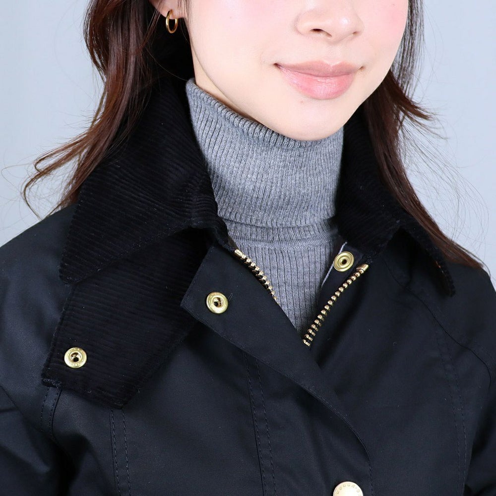 バブアー BARBOUR レディース ワックス ジャケット ブルゾン CROPPED BEADNELL クロップド ビードネル ワックス ジャケット LWX1403