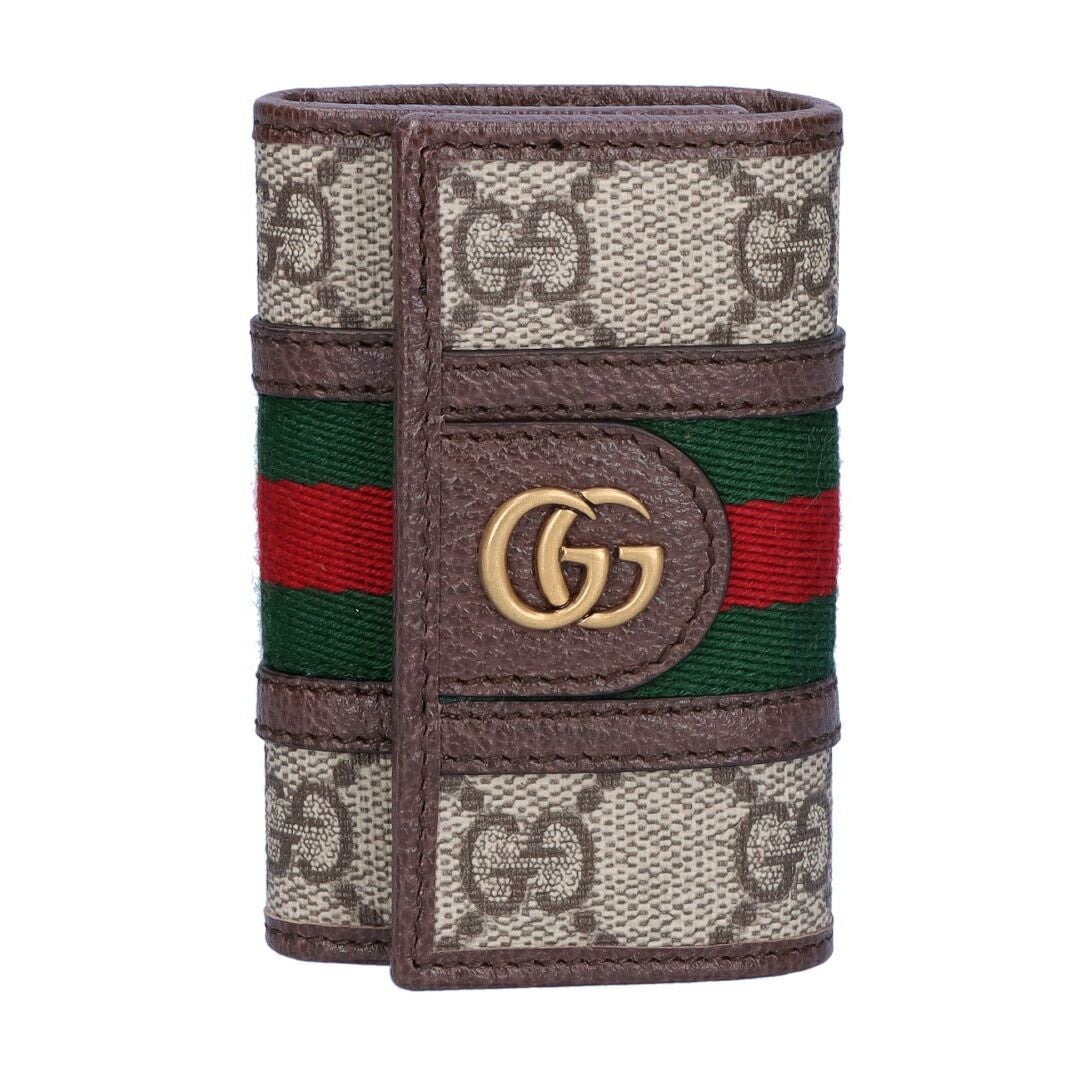 GUCCI キーケース グッチ GUCCI キーケース オフィディア 603732 96IWT ブラウン系(8745