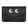 アニヤハインドマーチ ANYA HINDMARCH カードケース スマホ マグネット マグセーフ対応 199452/5050925199452 BLACK ENVELOPE CARD CASE MAG SAFE EYES IN CAPRA