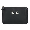アニヤハインドマーチ ANYA HINDMARCH ポーチ LOOSE POCKET EYES ルース ポケット アイズ 193634/5050925193634 BLACK CAPRA