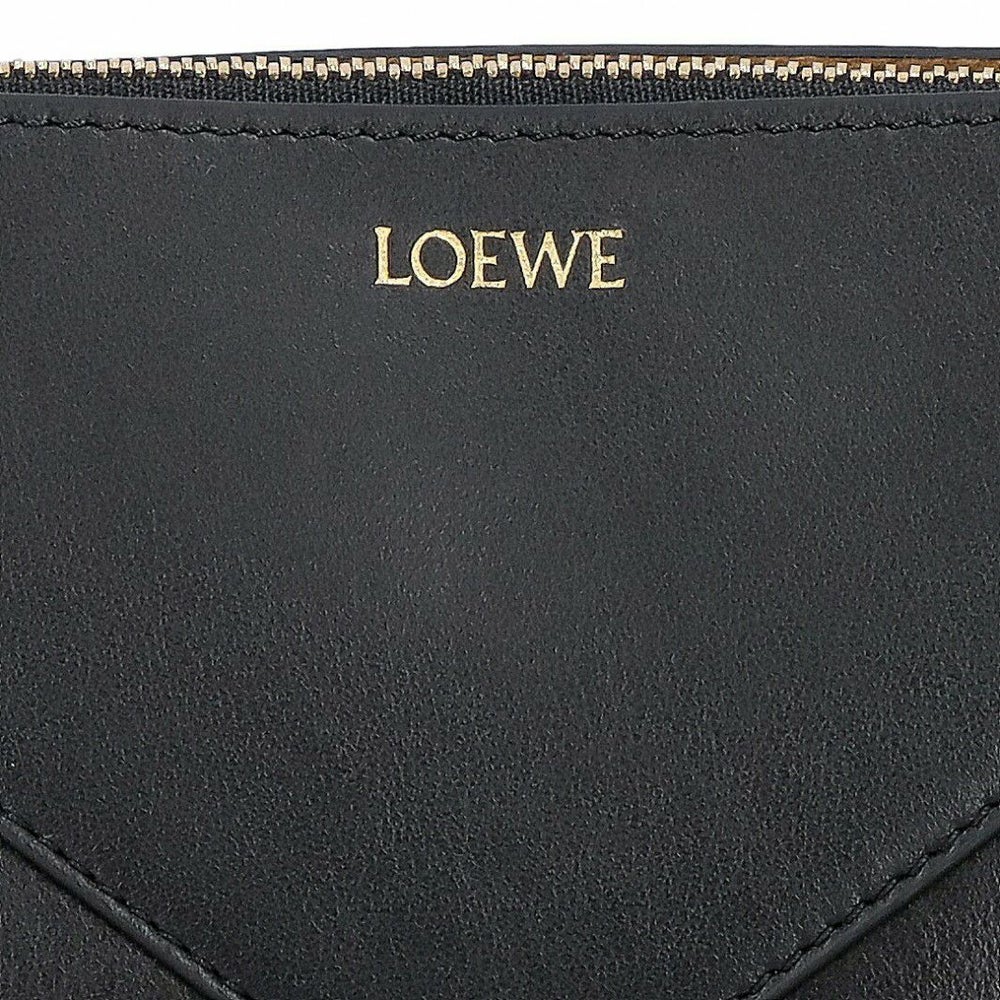 ロエベ LOEWE ショルダーバッグ クラッチバッグ パズルフォルド ポーチ C510PT1X01 1100 BLACK ブラック