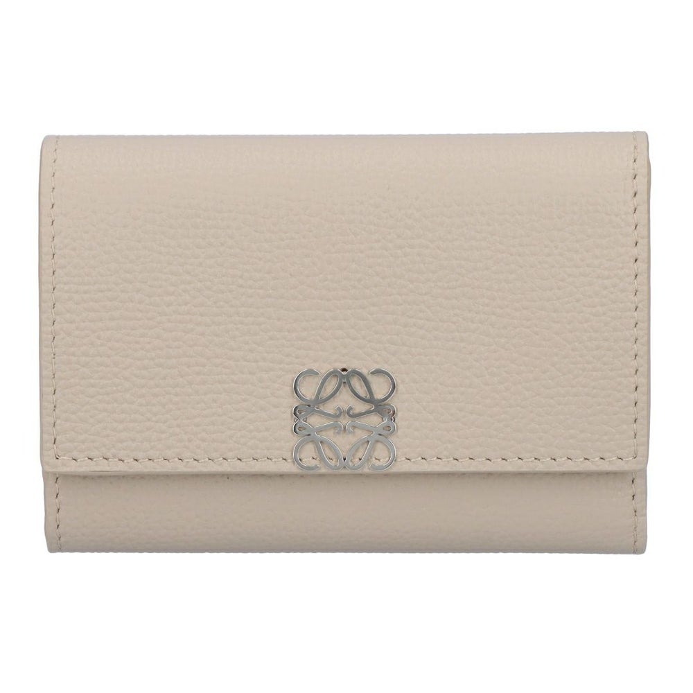 ロエベ LOEWE 折財布 三つ折り財布 アナグラム ヴァーティカル ウォレット スモール C821S33X12 5541 CLAY 【お取り寄せ】