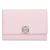 ロエベ LOEWE 折財布 三つ折り財布 アナグラム ヴァーティカル ウォレット スモール C821S33X12 7795 BLOSSOM 【お取り寄せ】