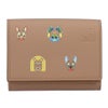 ロエベ LOEWE 折財布 三つ折り財布 トライフォールド ウォレット キャッツ C643TR2X54 9579 MOCHA/MOCHA 【お取り寄せ】