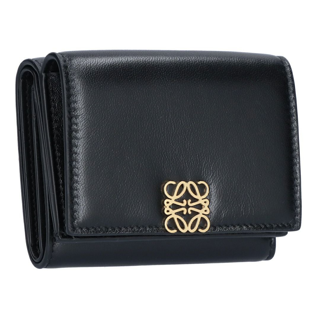 ！新品！　ロエベ　折り財布　アナグラム　付属品完備　13A LOEWE（ロエベ） 三つ折り財布 SGC TRIFOLD WALLET バーティカル