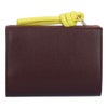 ロエベ LOEWE 折財布 二つ折り財布 ノット コンパクト ウォレット CEM1NCWX01 0059 DARK BURGUNDY/LIGHT CITRINE 【お取り寄せ】