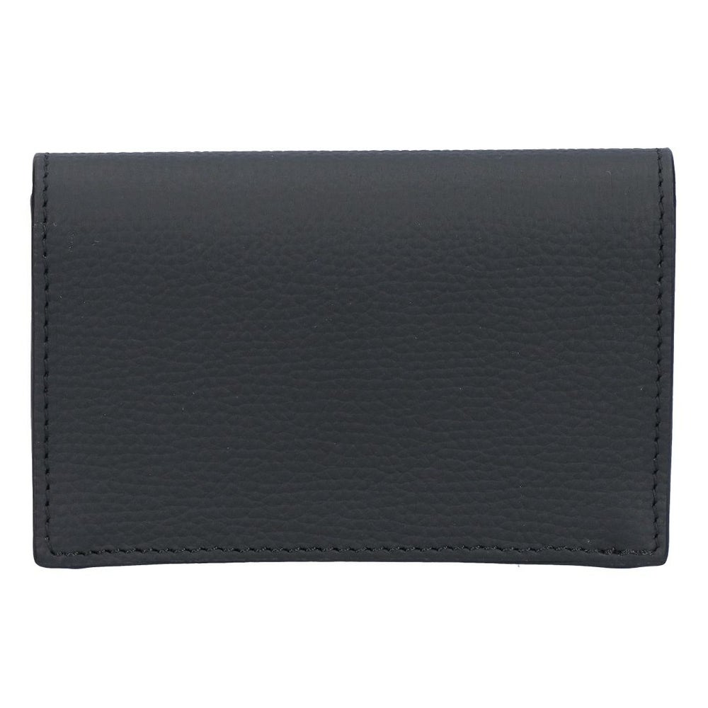 ロエベ LOEWE カードケース 名刺入れ アナグラム ビジネス カードフォルダー C821M97X08 1206 BLACK/GOLD 【お取り寄せ】