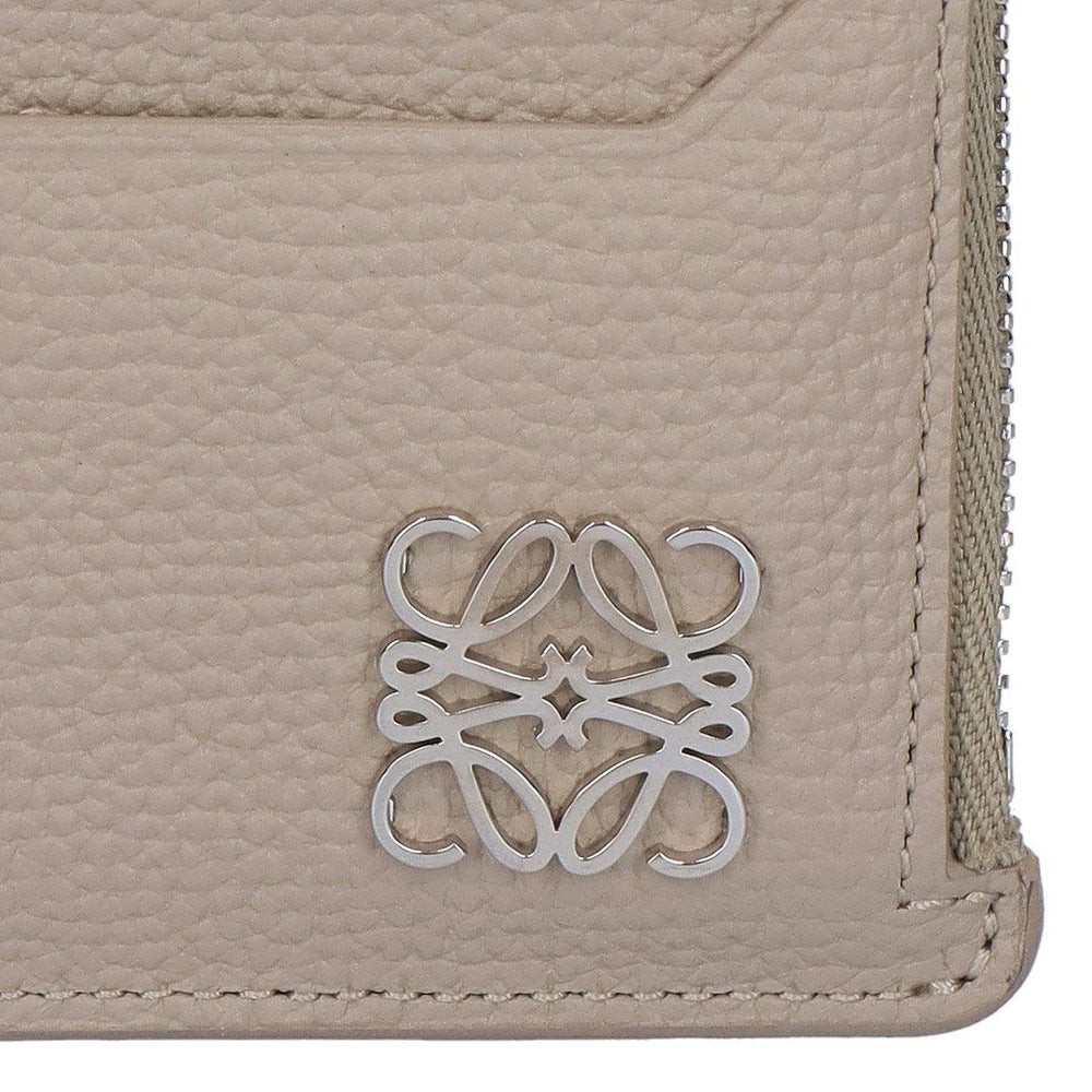 ロエベ LOEWE コインケース カードケース フラグメントケース アナグラム スクエア コインホルダー C821SQLX03 5541 CLAY 【お取り寄せ】