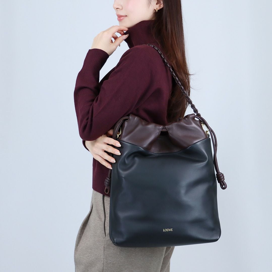 ロエベ LOEWE 2WAYバッグ FLAMENCO フラメンコ A411FIOX13 0020 BLACK
