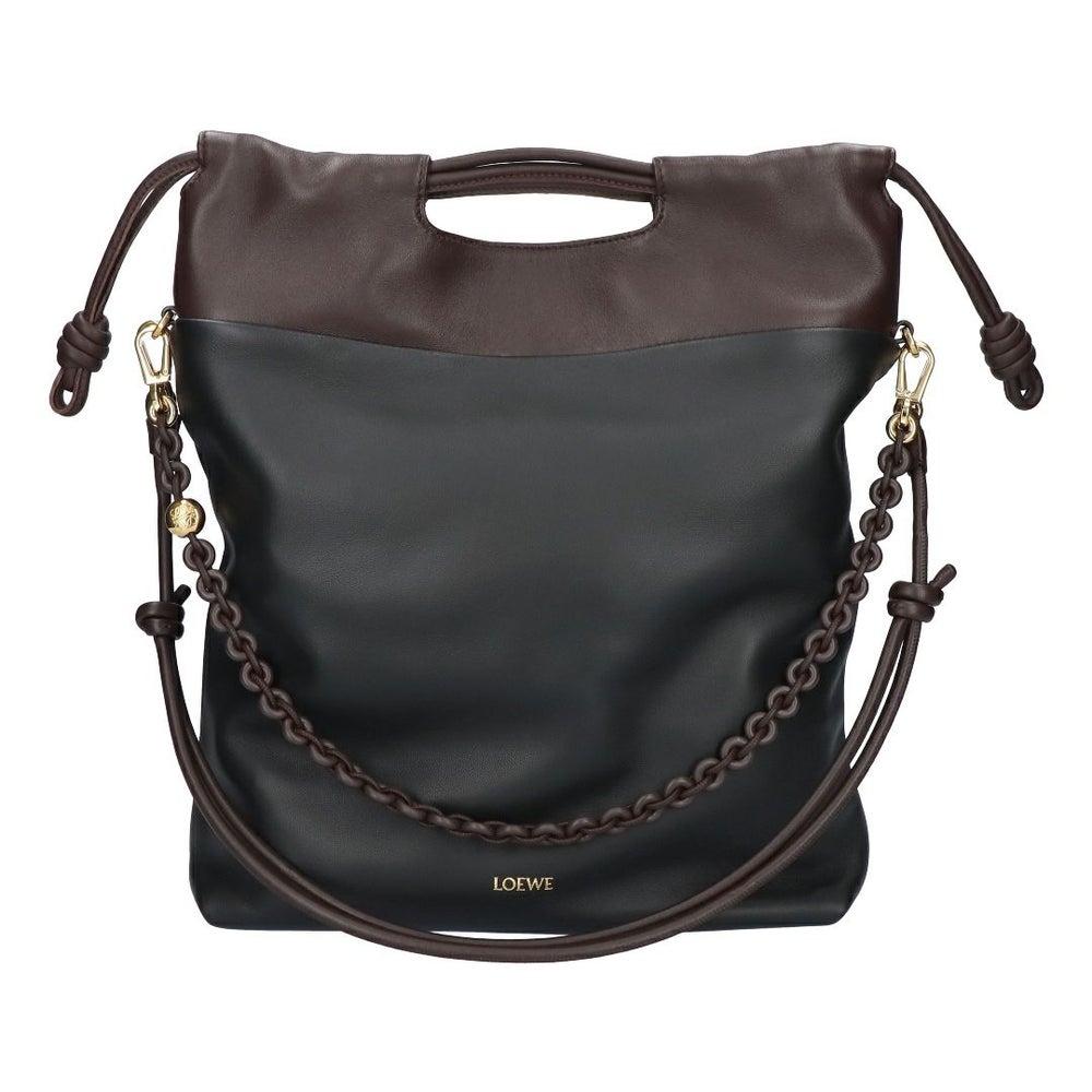 ロエベ LOEWE 2WAYバッグ FLAMENCO フラメンコ A411FIOX13 0020 BLACK/DARK BR