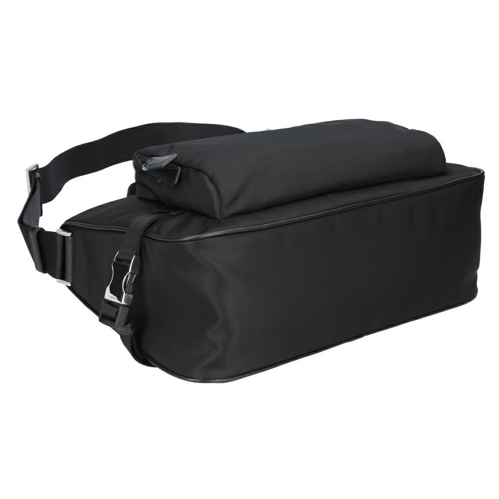 プラダ PRADA ショルダーバッグ クロスボディ ラージ RE-NYLON サフィアーノレザー ショルダーバッグ 2VH191 2DMG OOO F0002 NERO