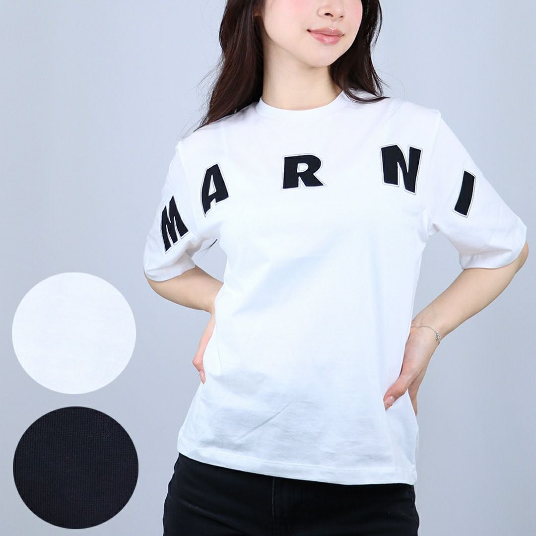 【美品】  MARNI / マルニ | ローゲージ ロゴ ニット プルオーバー | 40 | ホワイト | レディース 楽天市場】ロゴ（ブランドマルニ）（セーター｜ニット・セーター
