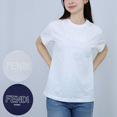 フェンディ FENDI キッズ レディース ロゴ 半袖Tシャツ T-SHIRT JERSEY 