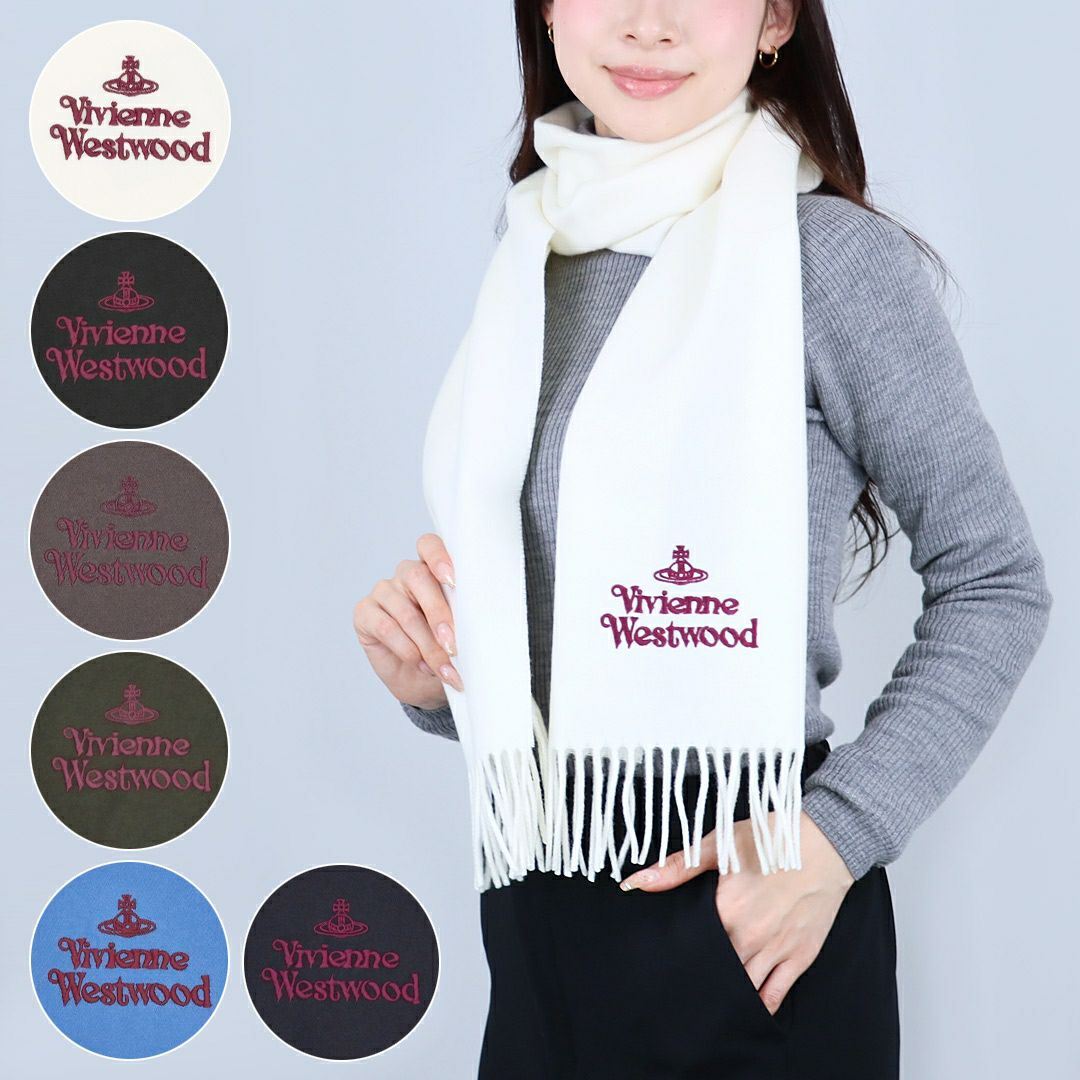ヴィヴィアンウエストウッド VIVIENNE WESTWOOD マフラー ウール