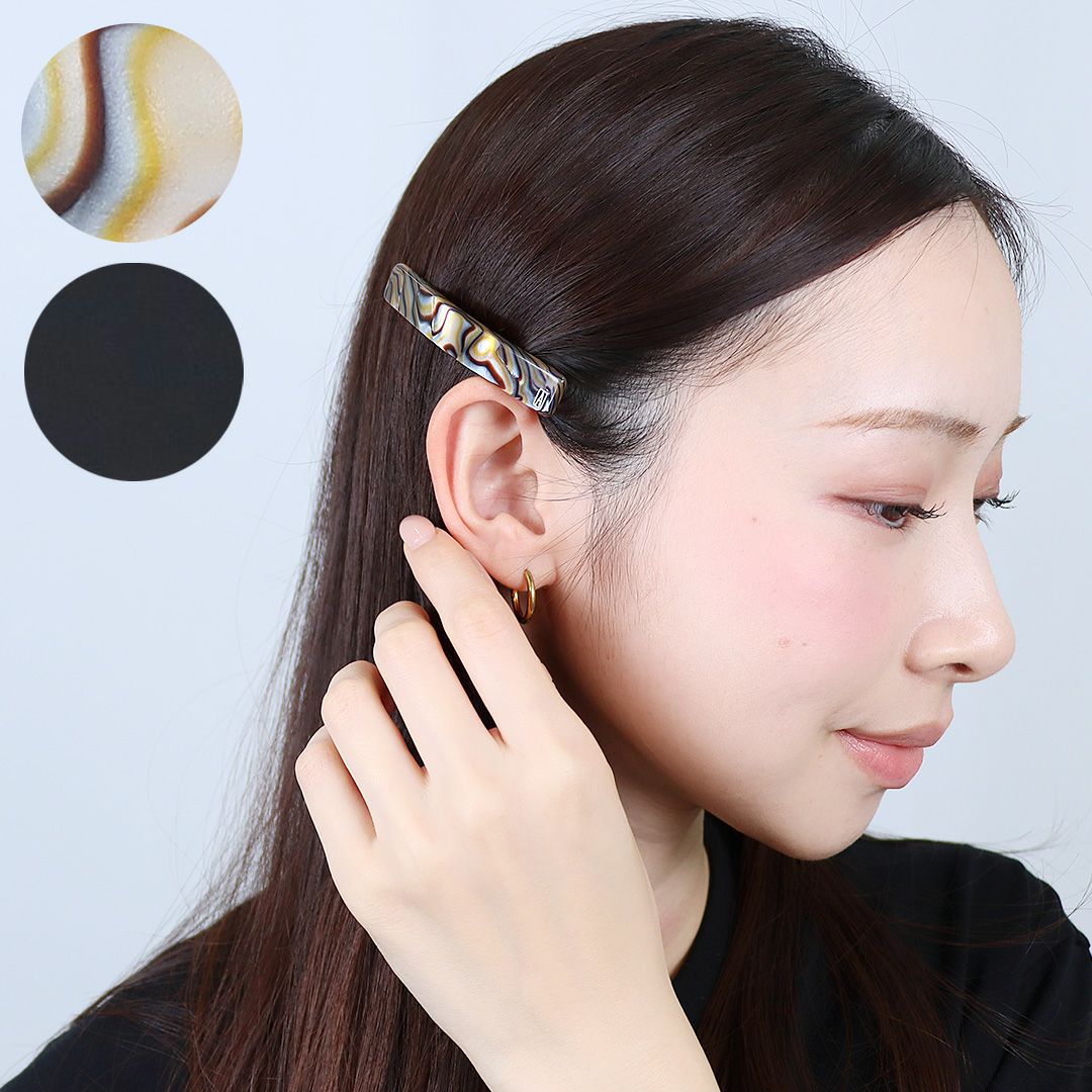 アレクサンドル ドゥ パリ ALEXANDRE DE PARIS ヘアクリップ バンス