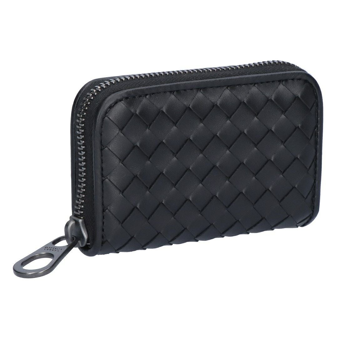 ボッテガヴェネタ　イントレチャート　ケース　小銭入れ　ブラック ボッテガヴェネタ BOTTEGA VENETA コインケース 小銭入れ イントレ