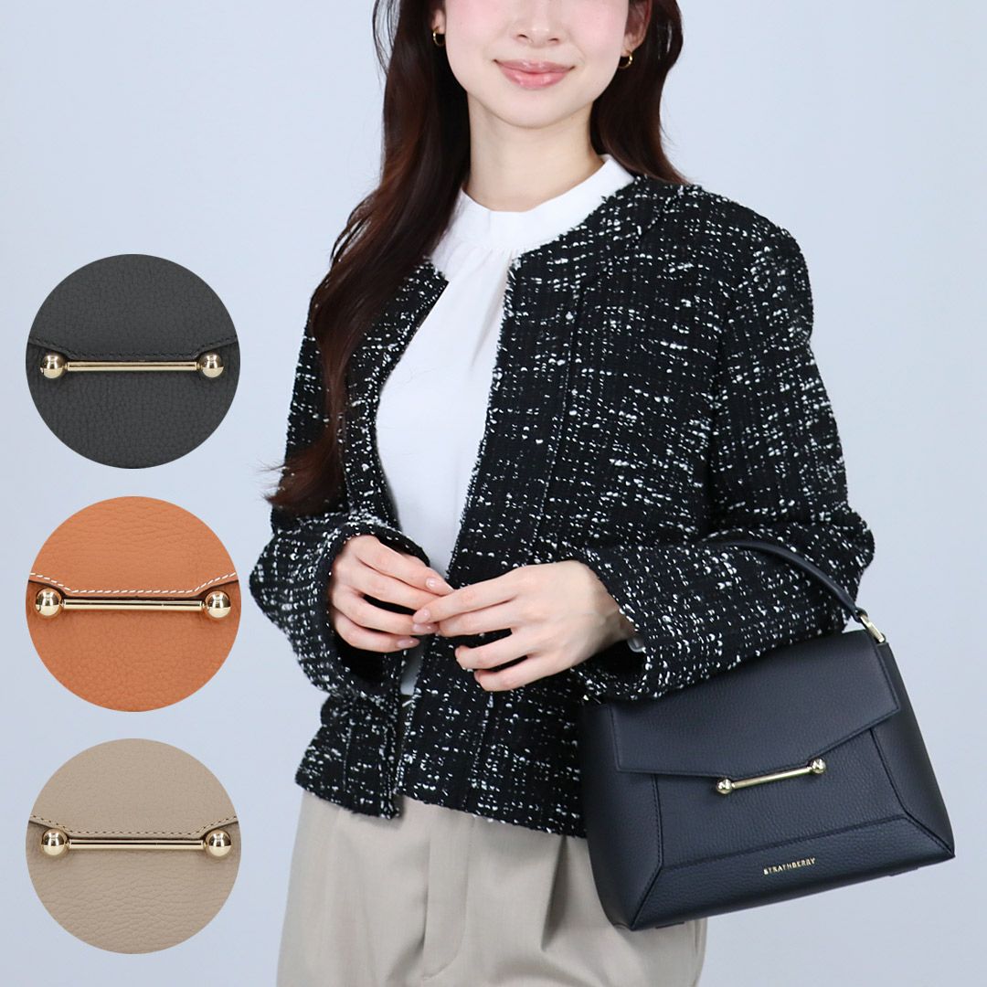 STRATHBERRY ストラスベリー ショルダーバッグ 2way STRATHBERRY ストラスベリー ハンドバッグ MOSAIC TOP HANDLE モザイク