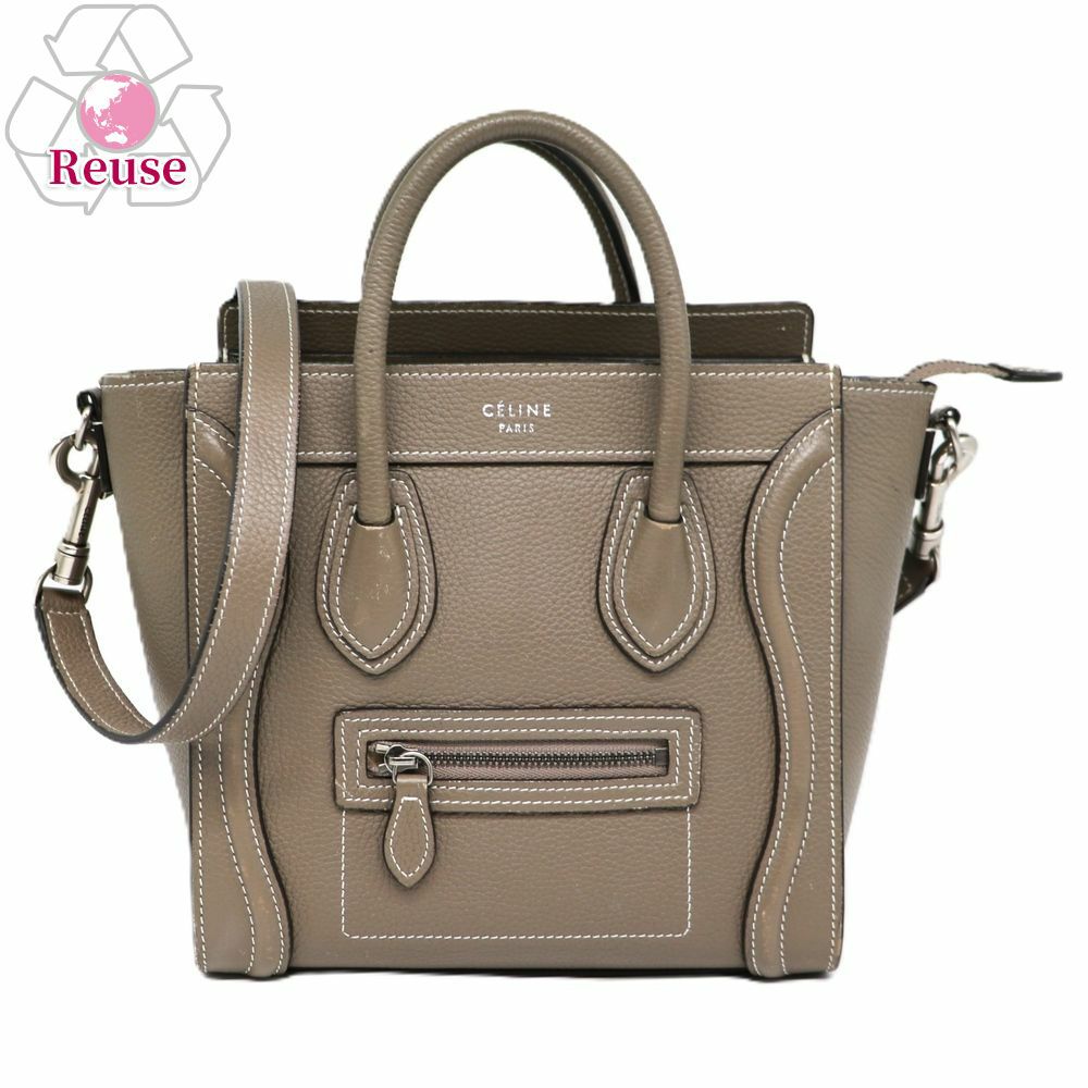 セリーヌ CELINE 2WAYバッグ ラゲージ ナノ NANO 18924 3DRU 29JA 【お