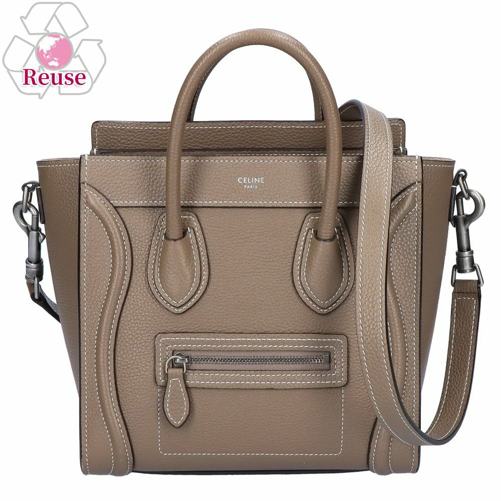 セリーヌ CELINE 2WAYバッグ ラゲージ ナノ NANO 18924 3DRU 29JA 【お