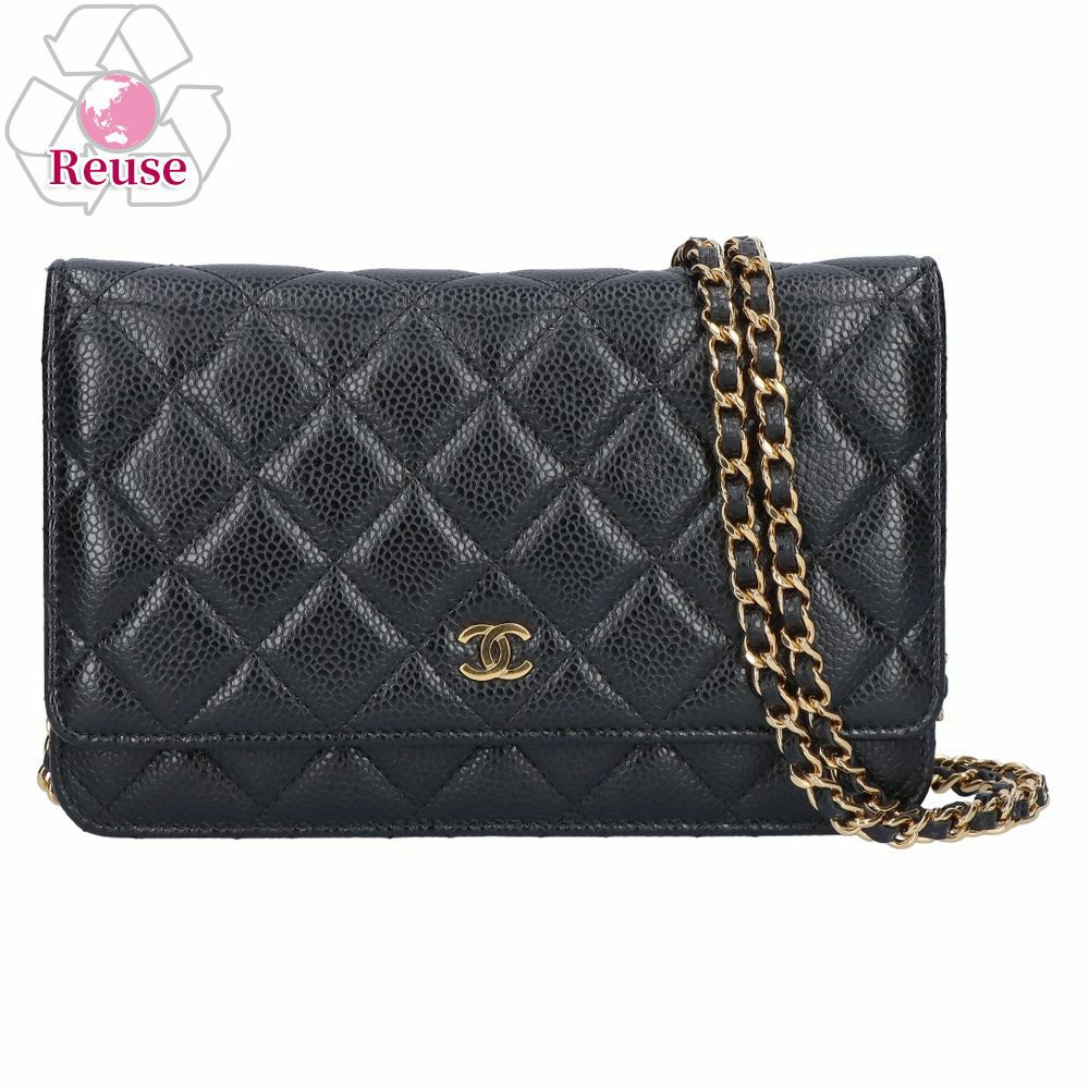 リユース品】 シャネル CHANEL バッグ チェーンウォレット ボーイ