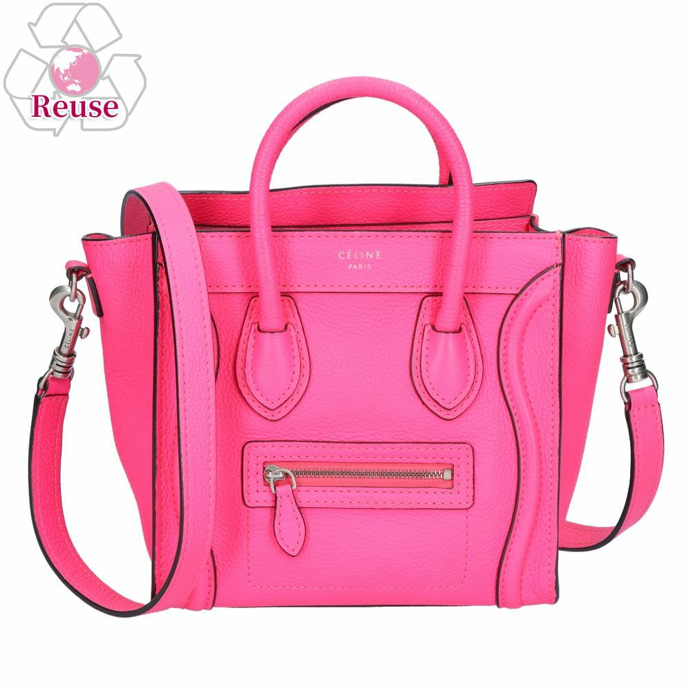 リユース品】 セリーヌ CELINE バッグ 2WAYバッグ ラゲージナノ