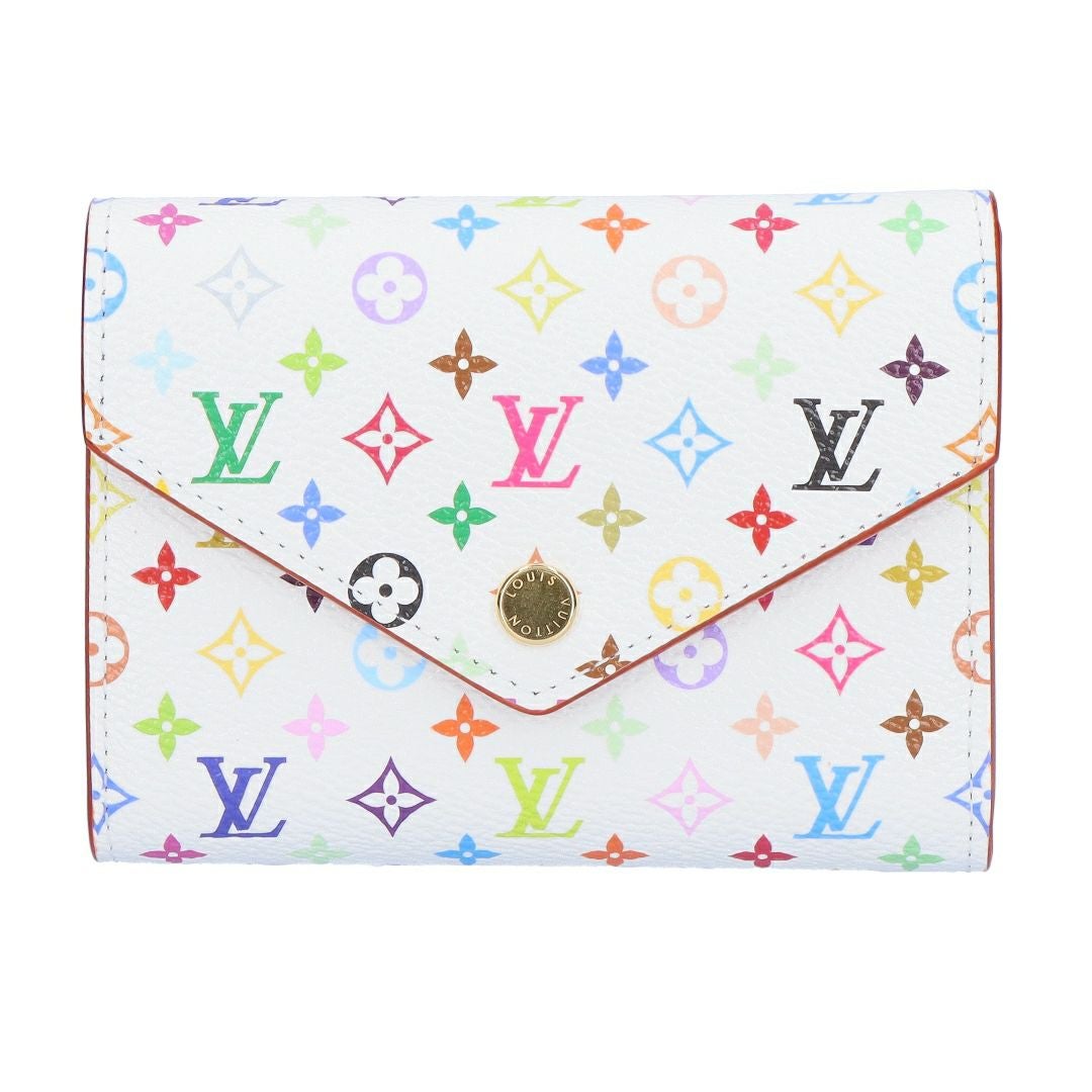 ルイヴィトン LOUIS VUITTON 村上隆 折財布 三つ折り財布 コンパクト