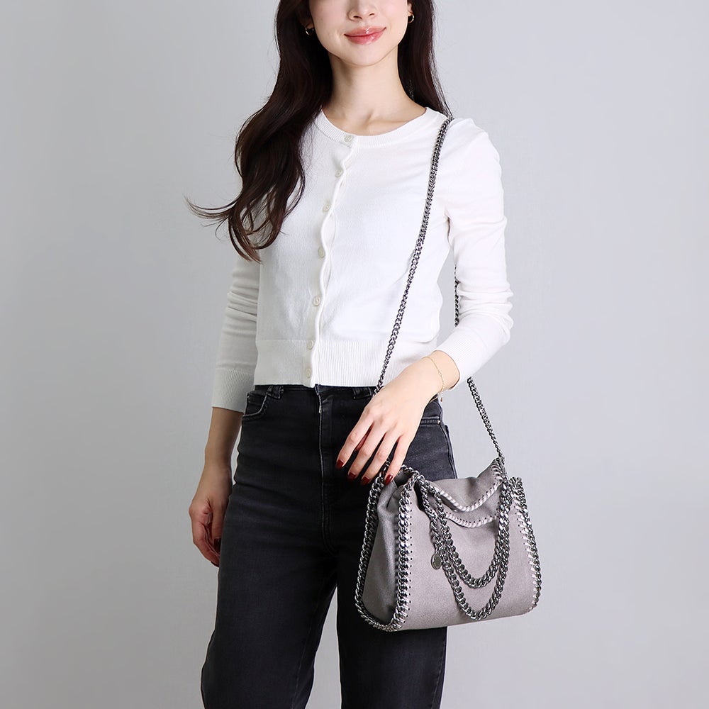 ステラマッカートニー STELLA MCCARTNEY バッグ 2WAYバッグ 371223 W9132 1220 L.GREY 【FALABELLA MINI】