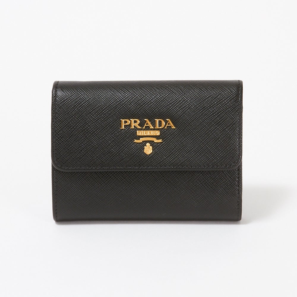 プラダ PRADA 折財布 1ML225 QWA イエロー系(F0322 CEDRO) 【お